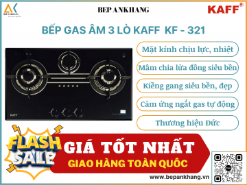 Bếp gas âm 2 lò KAFF  KF - 321 - Thương hiệu Đức
